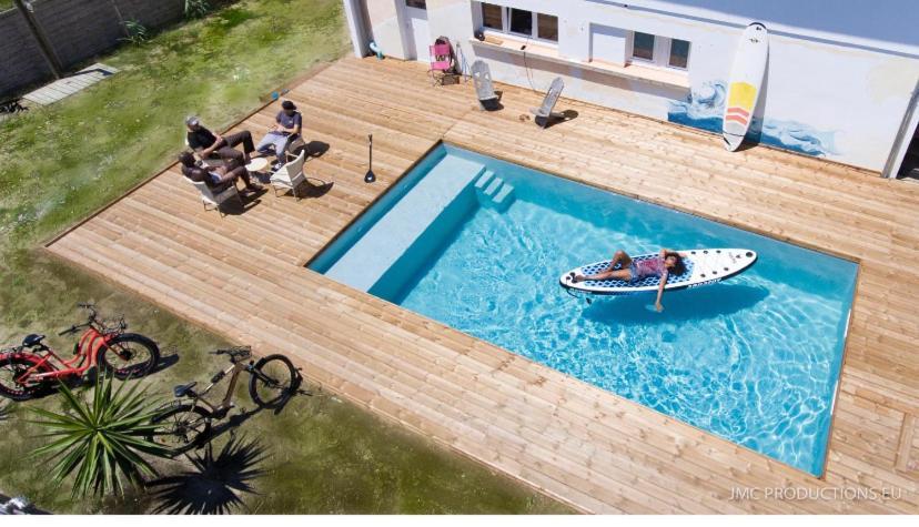 Отель Sewa Surf House 10Min De Capbreton Hossegor Benesse-Maremne Экстерьер фото